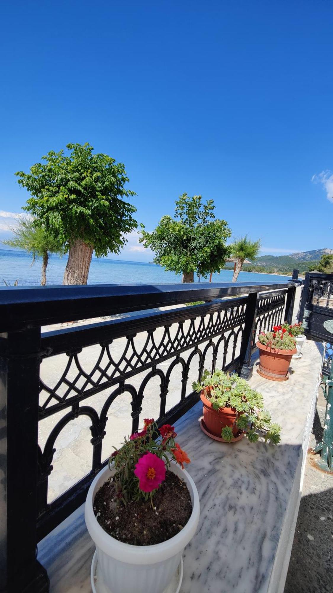 Paschalitsa Rooms Prinos  Ngoại thất bức ảnh